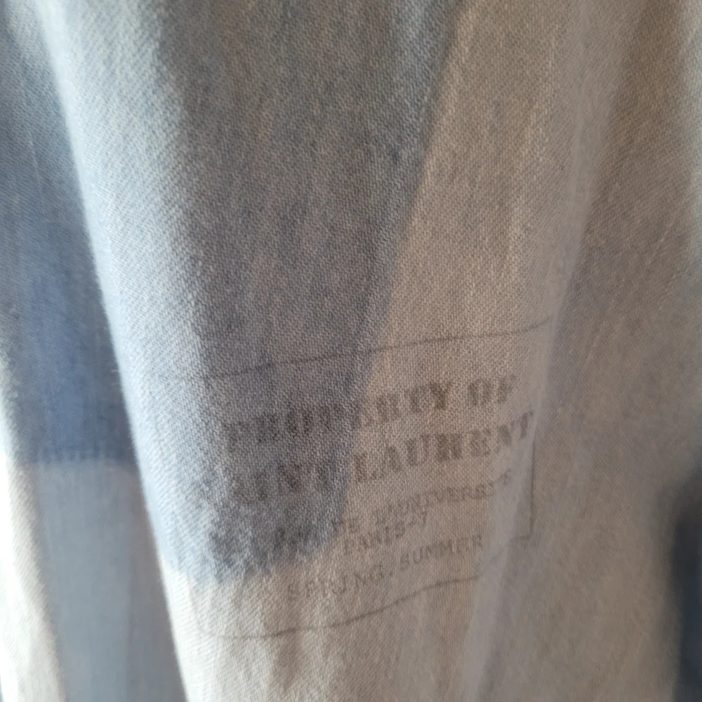 Saint Laurent 2017 Long Sleeve Denim Shirt - Picture 2 of 6